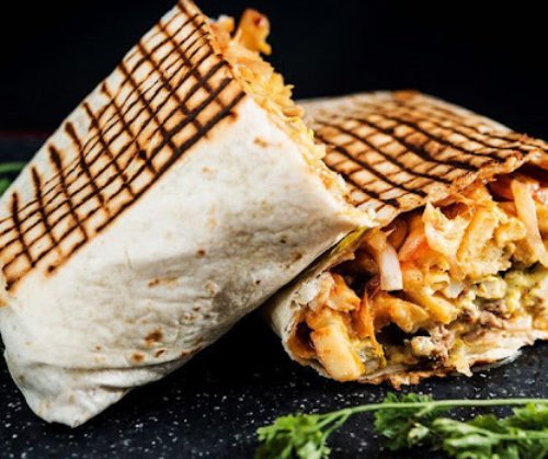Wrap grillé maison